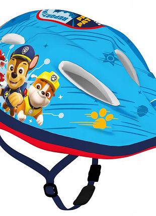 Дитячий велосипедний шолом захисний для хлопчика paw patrol щенячий патруль, синій