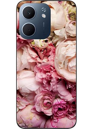 Чохол силіконовий epik для oppo a5x з принтом півонії