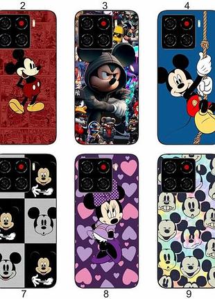 Силіконовий чохол мікі маус mickey mouse для zte blade a56 діснеївська естетика
