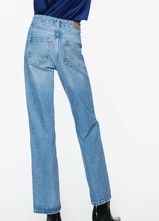 Джинси zara прямі 8