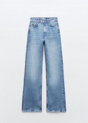 Джинси zara прямі 7