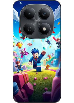 Чохол силіконовий epik для xiaomi redmi note 15 4g / 5g з принтом roblox яскравий світ