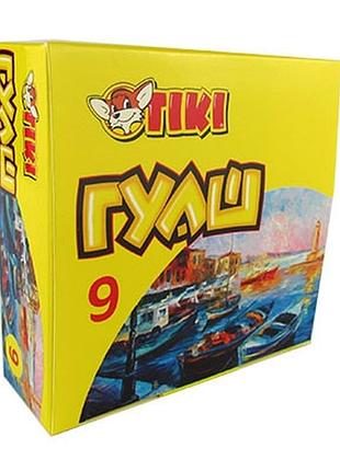 Гуашь 9цв 90мл tiki 50406-тк