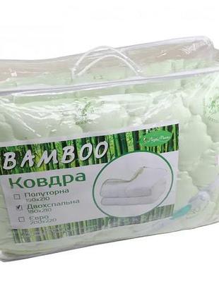 Одеяло бамбук стеганое антиаллергическое лери-макс евро