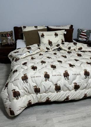 Ковдра pure wool з овечої вовни тм arda