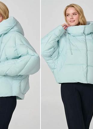 Молодежная короткая зимняя куртка oversize towmy — стильный фабричный пуховик автоледи, гарантия качества
