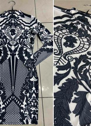 Шикарное облегчающее платье, люкс качество, размер л