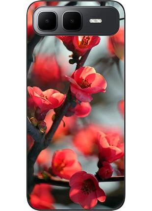 Чехол силиконовый epik для infinix smart 10 plus (x6725b) с принтом сакура