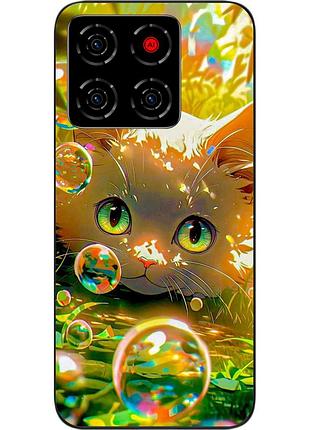 Чехол силиконовый epik для zte blade a56 с картинкой пузырики счастья