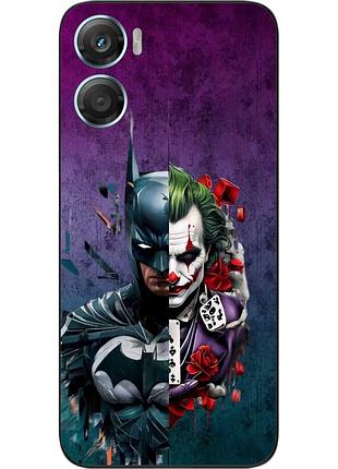 Силиконовый чехол epik для motorola g06 с принтом две стороны тьмы
