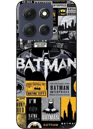 Чохол силіконовий epik для motorola g86 5g з принтом batman