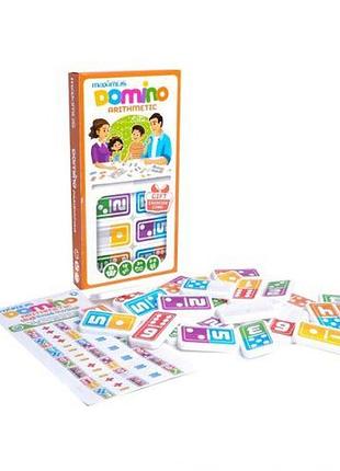 Розвивальна гра "доміно: arithmetic", 28 фішок