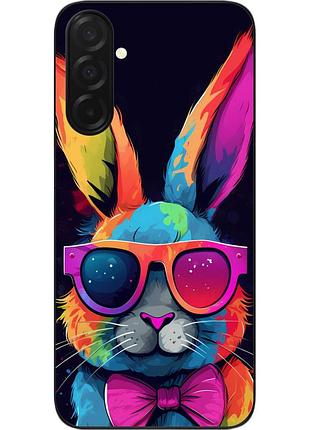 Чохол силіконовий epik для samsung galaxy a37 з принтом райдужний кролик