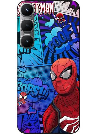 Чехол силиконовый epik для infinix hot 60 pro plus (x6886) с принтом spider-man pop art