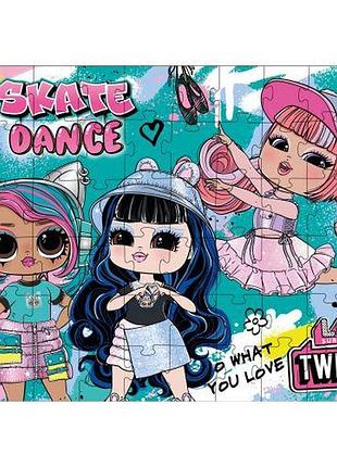 Пазлы l.o.l. surprise! tweens skate dance, 60 элементов