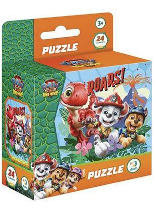 Пазл на 24 элемента «рев динозавра», щенячий патруль / paw patrol