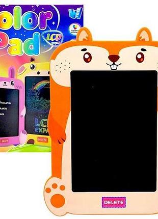 Планшет для малювання lcd-екран, стилус (бурундук)