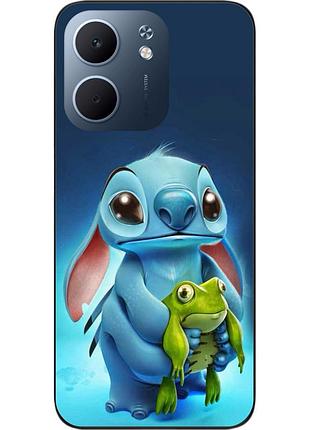 Силіконовий чохол бампер epik для oppo a5x з принтом стіч