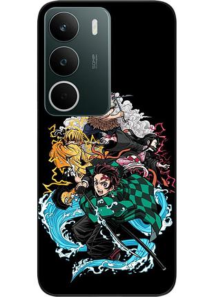 Силиконовый чехол epik для realme c71 4g с принтом demon slayer сила воды