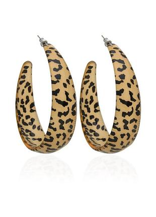 Серьги кольцо ø6см (2788) вариант 06