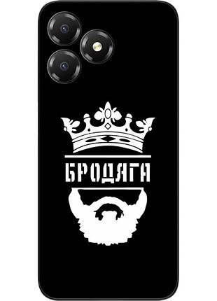 Силіконовий чохол epik для zte blade a36 з принтом волоцюга