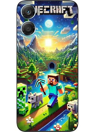 Чохол силіконовий epik для motorola g06 з принтом minecraft пригода стіва