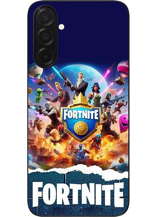 Силиконовый чехол epik для samsung galaxy a37 с принтом битва за остров fortnite