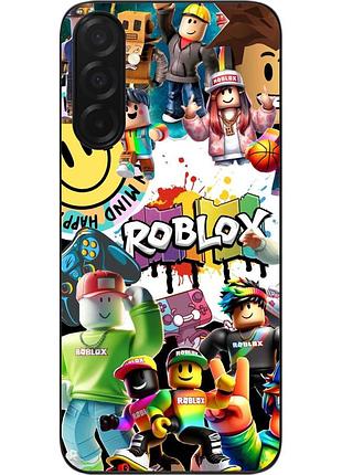 Чехол силиконовый epik для samsung galaxy a37 с принтом roblox стрит арт
