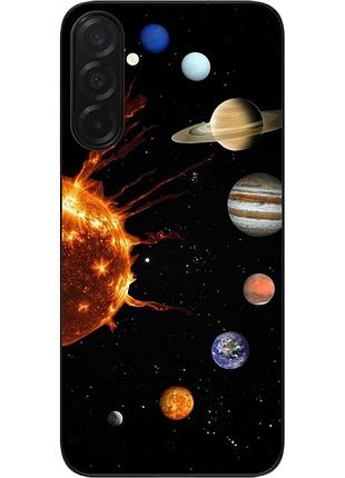 Силиконовый чехол бампер epik для samsung galaxy a57 с картинкой планеты солнечной системы