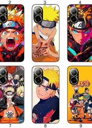 Силиконовый чехол с аниме наруто anime naruto для realme c67 4g вырази свою фанатскую любовь