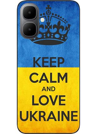 Силиконовый чехол epik для infinix smart 10 (x6725) с принтом keep calm