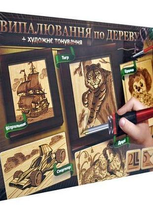 Набор для творчества danko toys выжигание по дереву (wd-01-01u)