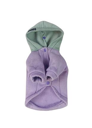 Толстовка для собаки фіолетова pet fashion, розмір 2