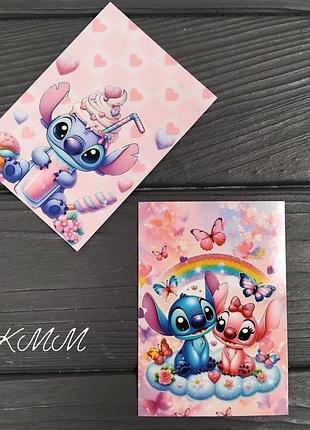 Листівка стіч (stitch)100х70мм