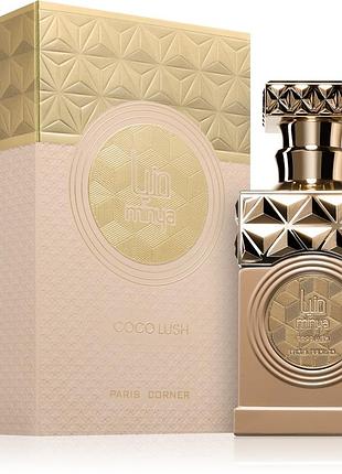 Парфюмованная вода paris corner minya coco lush, 100 мл
