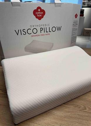 Подушка cotton box антиалергенна ортопедична 40-60-12 см