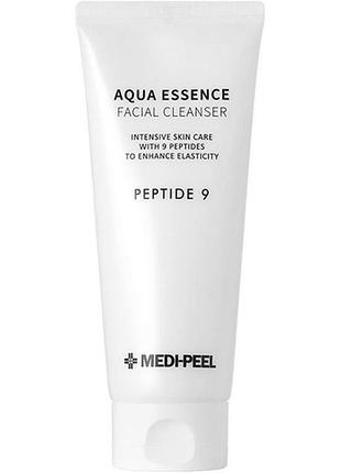 Піна очисна з комплексом пептидів medi-peel peptide 9 aqua essence facial cleanser, 150 мл