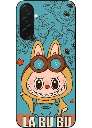 Чехол силиконовый epik для samsung galaxy a37 с принтом labubu пилот