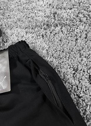 Мужские шорты puma черные 5