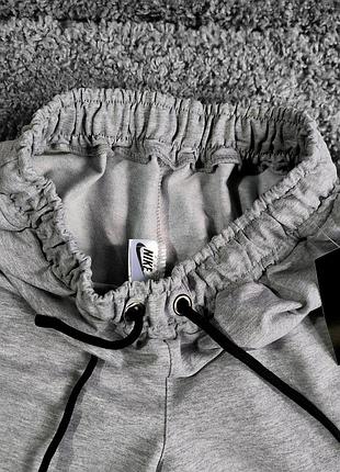 Мужские шорты nike серые 5