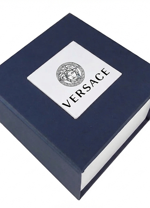Подарочная упаковка - коробка для часов, versace синяя с белым ( ibw108-18zo )