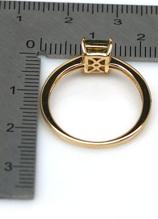 Каблеск серебро 925 натуральный перидот 3