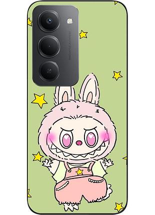 Чехол силиконовый epik для xiaomi redmi 15 labubu звездный зайчик
