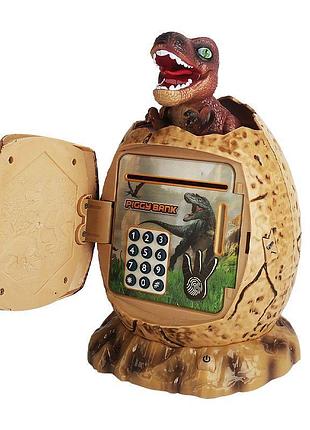 Скарбничка-сейф dinosaur piggy bank для особистих заощаджень (dsm-6888)