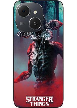 Силіконовий чохол epik для tecno spark 40c (km4k) з принтом stranger things істота