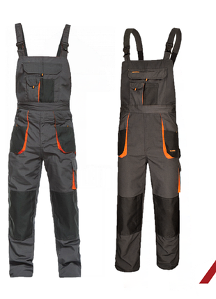 Комплект зимній та демисезонний напівкомбенизон, теплий і демисезонний спецодяг, форма чоловіча, утеплена 54
