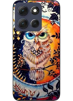 Силіконовий чохол epik для motorola g86 5g з принтом сова