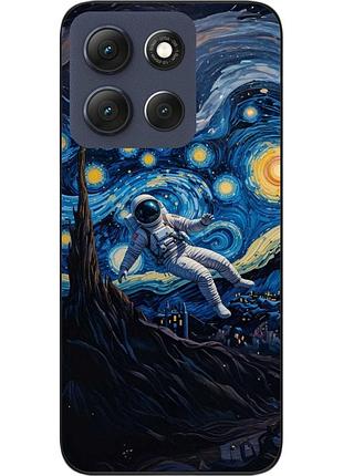 Чехол силиконовый epik для motorola moto g56 5g с картинкой космос ночь
