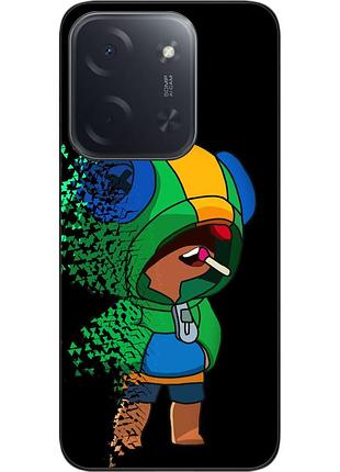 Чохол силіконовий epik для xiaomi poco c85 з принтом леон