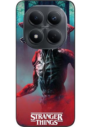 Силиконовый чехол epik для xiaomi redmi note 15 pro 4g с принтом stranger things существо
